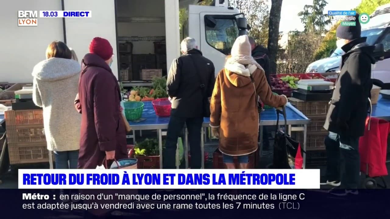 Retour du froid à Lyon et dans la métropole Retour du froid à Lyon et dans la métropole
