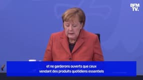 Allemagne: Angela Merkel annonce la fermeture des magasins à partir de mercredi