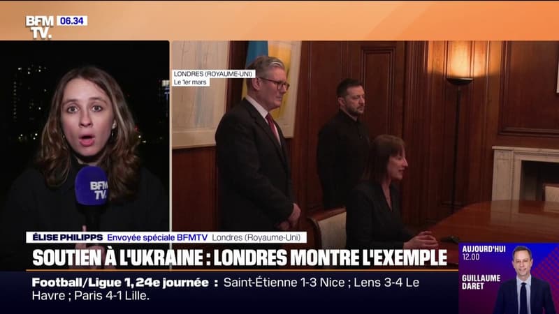 Soutien à l'Ukraine: accueil chaleureux et prêt financier, Londres montre l'exemple avant le sommet européen ce dimanche