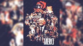 Le collectif ArtUp Lyon souhaite créer une fresque en hommage à Jean-Michel Aulas.