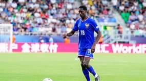 Djaoui Cissé lors de l'Euro Espoirs en juin 2025.