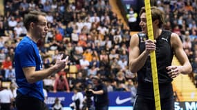 Renaud Lavillenie et Armand Duplantis
