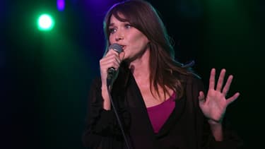 Carla Bruni à New York en juin 2017