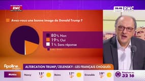 Altercation Trump/Zelensky: Trois quarts des Français considèrent "que les Etats-Unis ne sont plus nos alliés'", selon un sondage Elabe