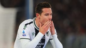 Florian Thauvin, à Rome le 26 novembre 2023