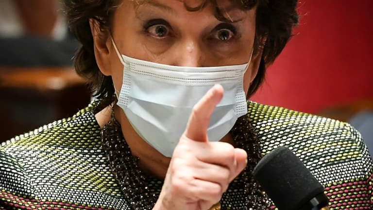 La ministre française de la Culture Roselyne Bachelot le 16 mars 2021 à Paris