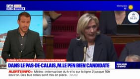 Élections législatives: Marine Le Pen annonce se représenter dans le Pas-de-Calais