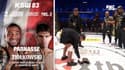 MMA - KSW : Forfait, Ziolkowski pose sa ceinture à terre, devant Parnasse