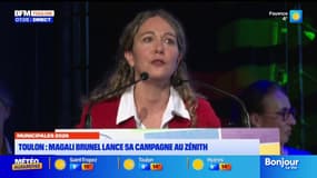 Toulon : Magali Brunel lance sa campagne au Zénith