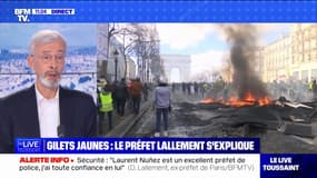 Pour Didier Lallement, le mouvement des Gilets jaunes était "une quasi insurrection qui pouvait prendre des palais nationaux"