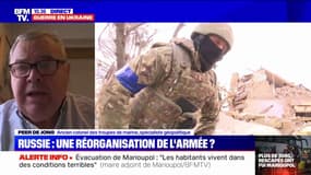 Pour Peer de Jong, ancien colonel des troupes de marine, l'armée russe se prépare "à mener une guerre de harcèlement"