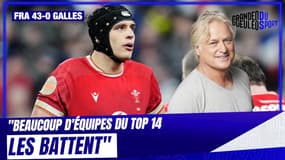 France 43-0 Galles : "Beaucoup d'équipes du Top 14 les battent", Charvet choqué du faible niveau des Gallois