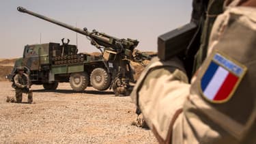 Des soldats français de la task force Wagram, qui participe à l'opération Chammal.
