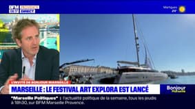 Marseille: le festival Art Explora est lancé, "l'idée est de faire rêver les gens"