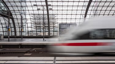 Un train de la Deutsche Bahn - Image d'illustration