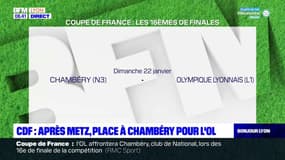 Coupe de France: après Metz, place à Chambéry pour l'OL