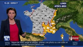 La météo pour ce lundi 9 janvier 2017