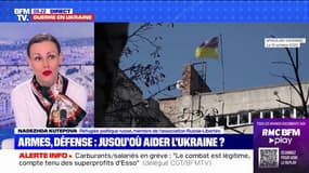 Guerre en Ukraine: "Vladimir Poutine ne s'arrêtera pas si l'Ukraine est cédée", affirme une réfugiée politique russe
