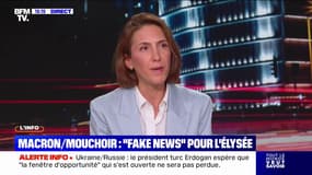 Fausse information démentie par l'Élysée: "Ça témoigne une fébrilité de la part de la Russie", déclare Valérie Hayer (Renaissance)