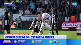 Angers-Losc: une victoire sereine des Lillois qui remontent au classement