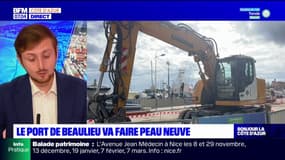 Alpes-Maritimes: des travaux de rénovation pour le port de Beaulieu-sur-Mer