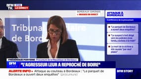 Frédérique Porterie, procureur de la République de Bordeaux à propos de l'attaque au couteau: l'agresseur leur a reproché "de boire alors que c'était L'Aïd"