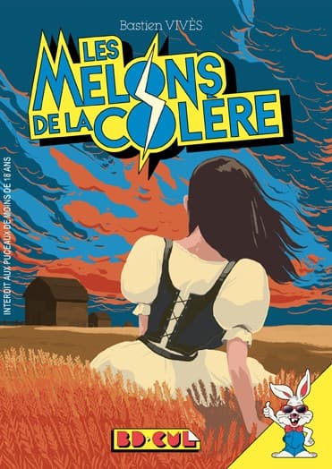 La couverture de la BD de Bastien Vivès "Les Melons de la Colère"