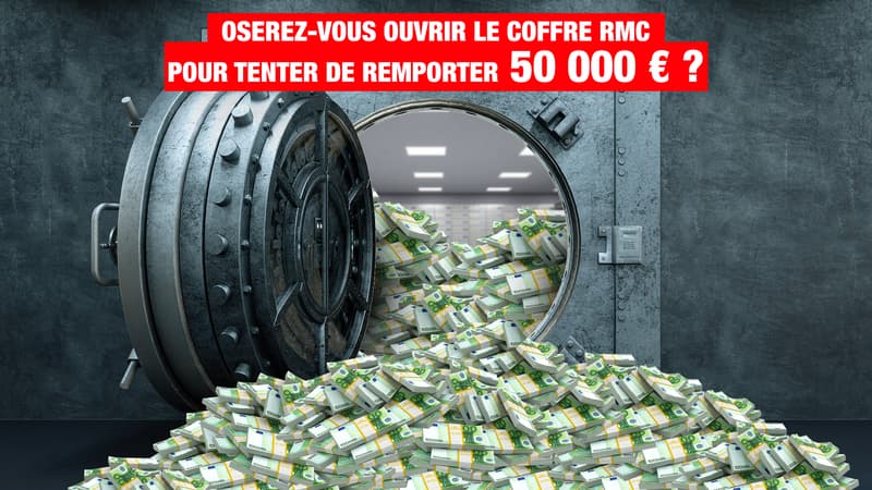 Oserez-vous ouvrir le coffre RMC pour tenter de remporter 50.000 euros ?