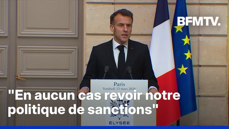 Emmanuel Macron assure que la Russie "se trompe" si elle croît que "la guerre en Iran va lui offrir un répit"