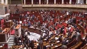 L'hémicycle de l'Assemblée nationale