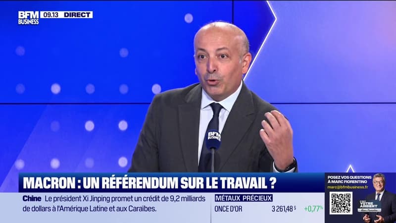 Les Experts : Macron, un référendum sur le travail ? - 13/05