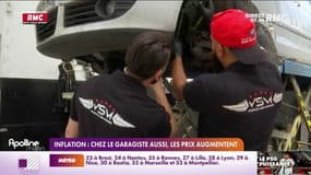 Inflation : les prix augmentent aussi chez le garagiste 