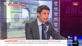 Attal : "Je ne vois qu'une France, réunie par des valeurs, qui a envie qu'on s'en sorte"