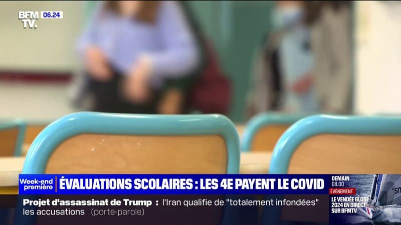 Évaluations scolaires: les années Covid se répercutent sur le niveau des élèves de 4e