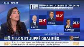 Primaire à droite: François Fillon et Alain Juppé qualifiés pour le second tour (5/5)