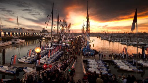 Le port des Sables d'Olonne accueille les vingt IMOCA qui prendront le départ du Vendée Globe samedi