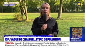 Ile-de-France: vague de chaleur et pic de pollution