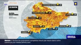 Météo Côte d'Azur: de belles éclaircies ce jeudi, jusqu'à 14°C à Nice