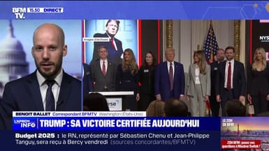 La victoire de Donald Trump doit être certifiée ce lundi par le Congrès américain