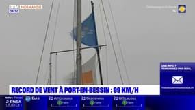 Normandie: des rafales de vent jusqu'à 99 km/h à Port-en-Bessin, un record