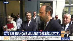 Edouard Philippe : "Les Français attendent des résultats"