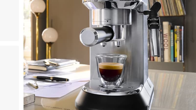 Cette machine à café Delonghi à prix réduit profite de milliers d'avis positifs