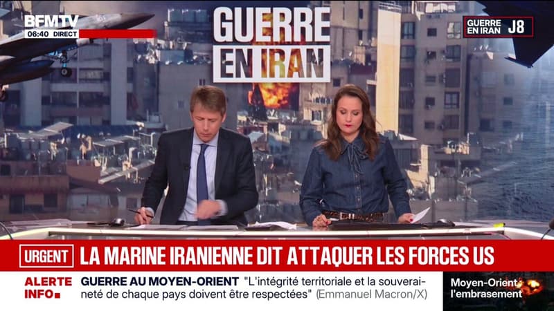 Guerre au Moyen-Orient: la marine iranienne dit avoir lancé une "vague massive d'attaques de drones" contre les forces américaines