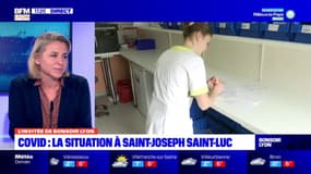 Covid-19: "chaque vague est différente", estime Sophie Leonforte, directrice générale de l'hôpital Saint-Joseph Saint-Luc à Lyon