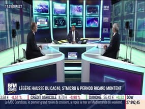 Le Club de la Bourse: Légère hausse du CAC 40, STMicro et Pernod Ricard montent - 17/08