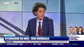 Hydrogène en mer: première mondiale