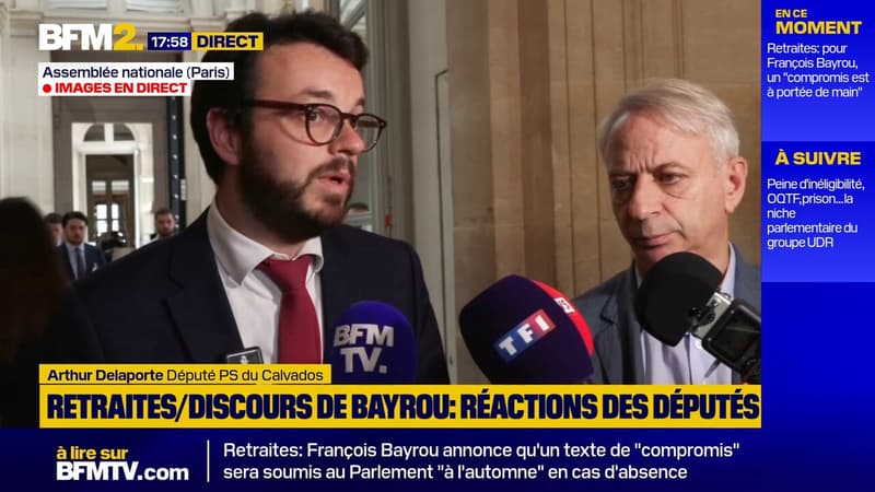 Conclave sur les retraites: François Bayrou 