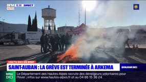 Saint-Auban: fin de la grève à Arkema