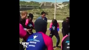 En visite en Afrique du Sud, le prince Harry et Meghan Markle ont dansé avec des jeunes du Cap