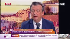 Salleron : "100 000 emplois sont menacés parce que le logement neuf a plongé"